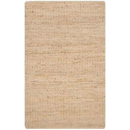 Safavieh Natural Fiber Hand Woven Rectangle Rug- Natural- 4 x 6 ft. NF466A-4